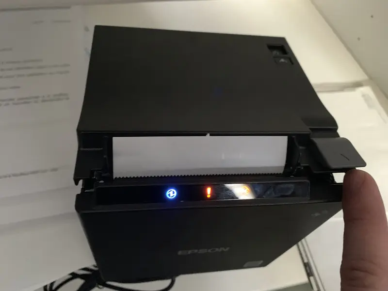 Comment installer et configurer l'imprimante ticket epson TM-M30